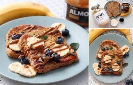 Fitness-Rezept für French Toast aus 4 Zutaten