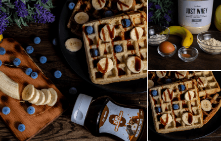 Fitness-Rezept für leckere Proteinwaffeln