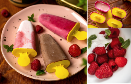 Fitness Rezept: Hausgemachtes Eis am Stiel 3x anders