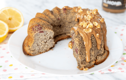 Fitnessrezept: Mohngugelhupf mit Sauerkirschen und einer Portion Eiweiß