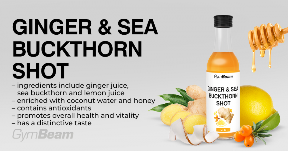 Ginger & Sea Buckthorn Shot - GymBeam