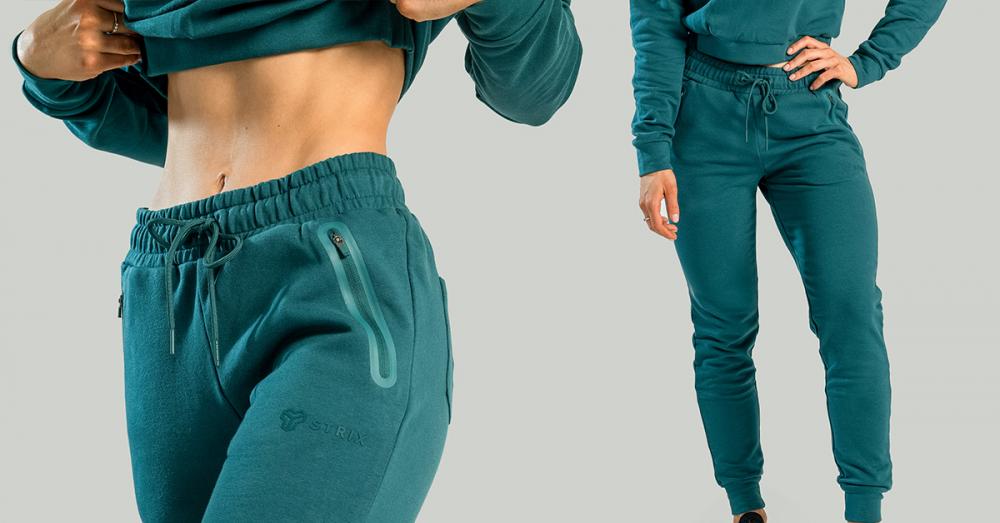 Essential Jogginghose für Damen Deep Teal - STRIX