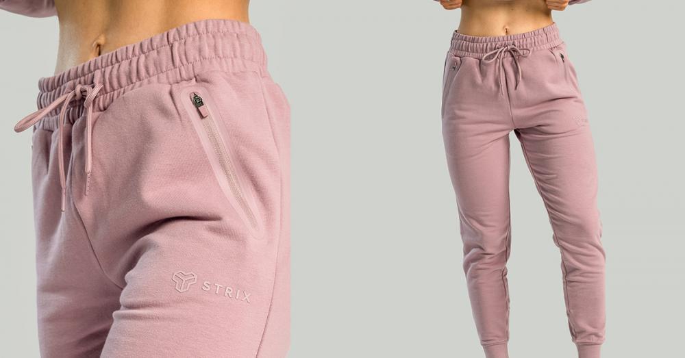 Women's Essential Joggers Mauve - STRIX