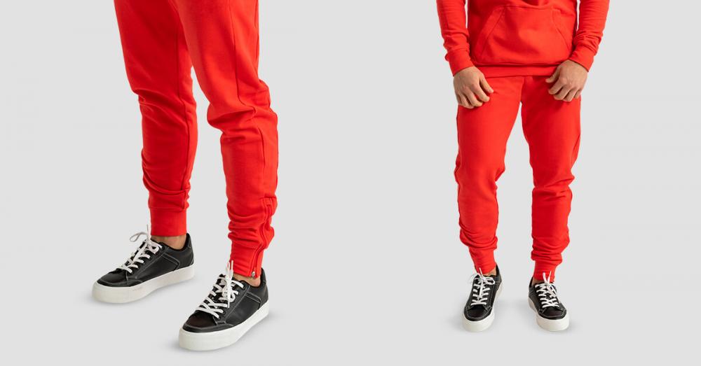 Limitless Jogger Hot Red - GymBeam