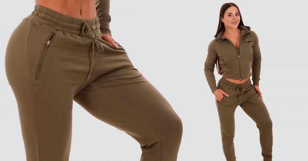 Joggers TRN olive - GymBeam