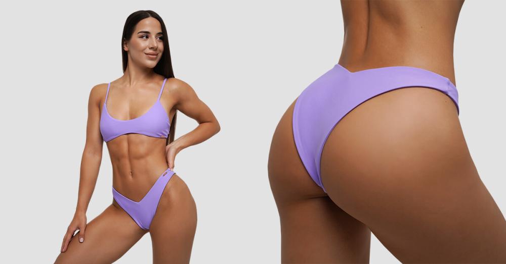 HAWAII Bikini Bottoms Lilac - GymBeam