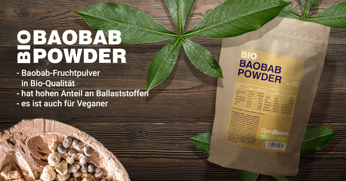 BIO Baobab Pulver - GymBeam