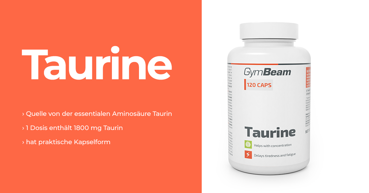 Taurine Kapseln - GymBeam