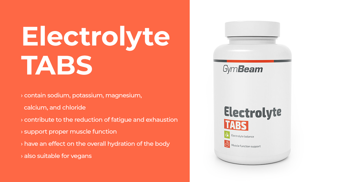 Electrolyte TABS - Gymbeam