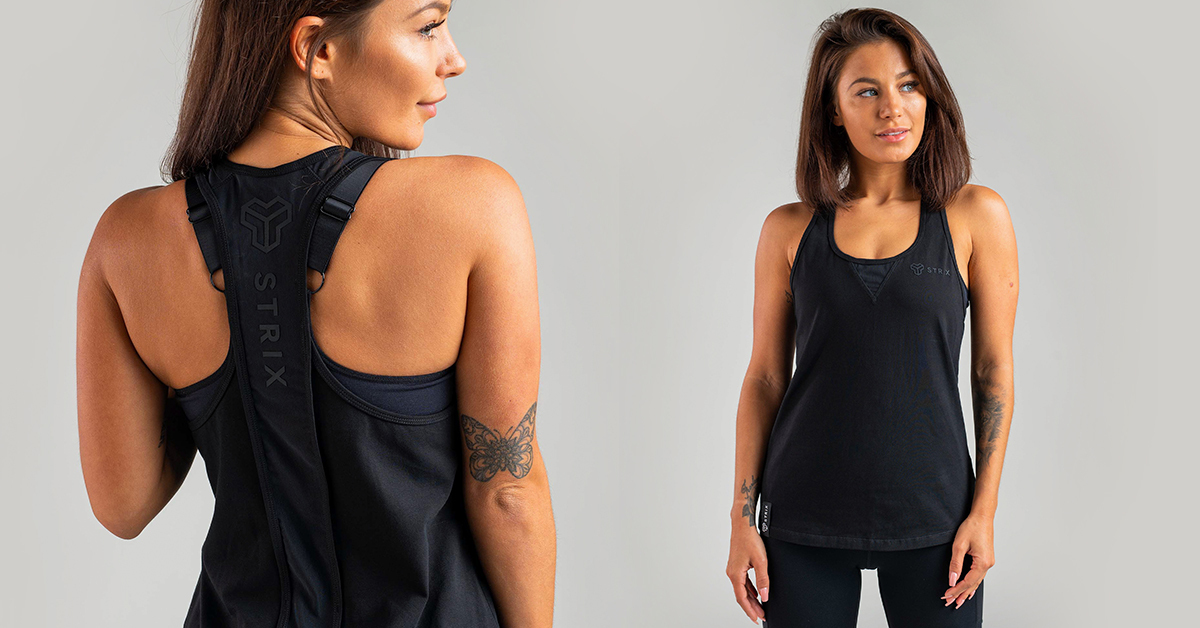 Essential Tanktop für Frauen in Black - STRIX